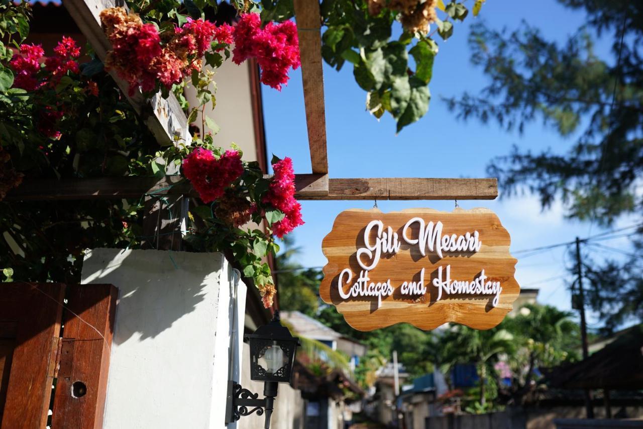 Gili Mesari Cottages & Homestay Gili Trawangan Exteriör bild