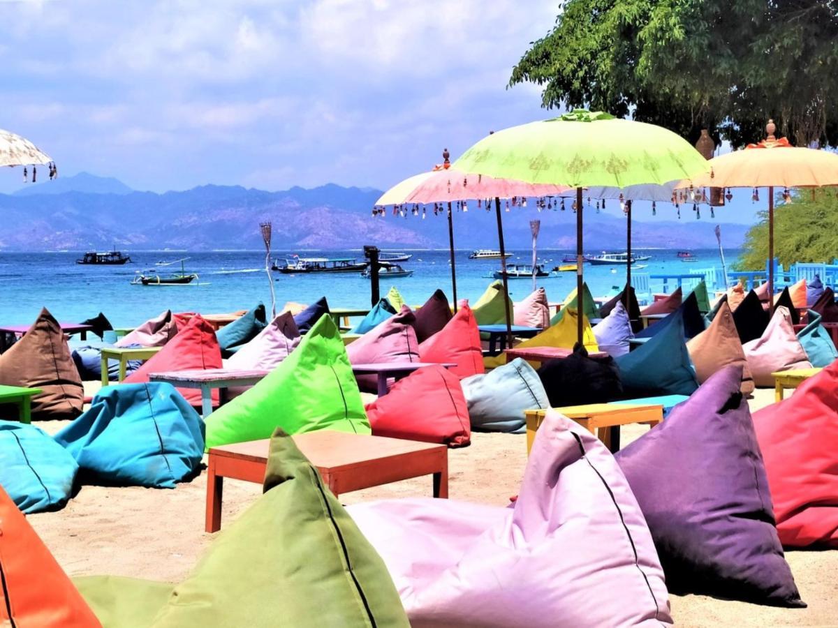 Gili Mesari Cottages & Homestay Gili Trawangan Exteriör bild