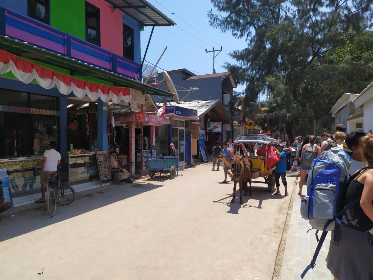 Gili Mesari Cottages & Homestay Gili Trawangan Exteriör bild