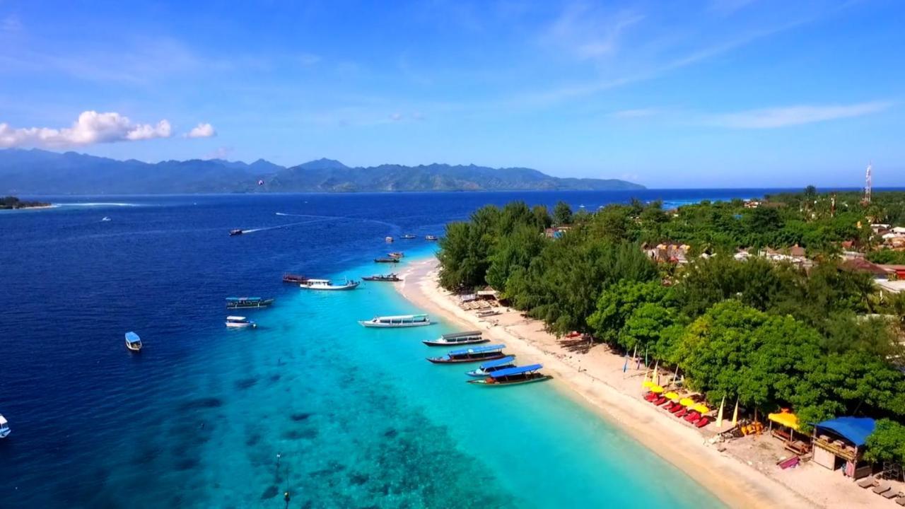 Gili Mesari Cottages & Homestay Gili Trawangan Exteriör bild