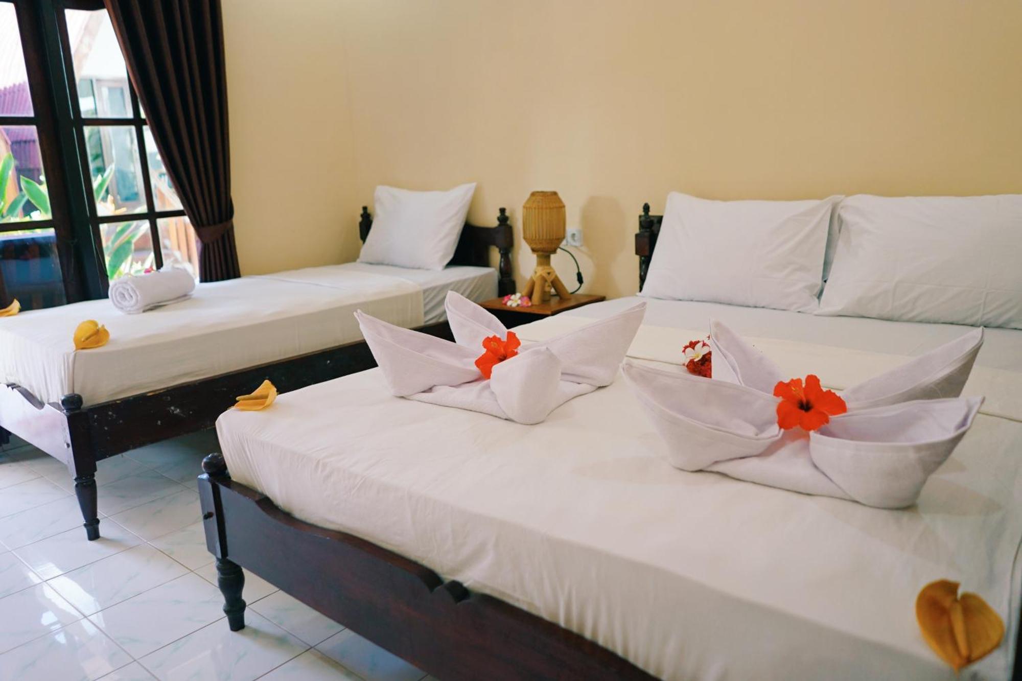 Gili Mesari Cottages & Homestay Gili Trawangan Rum bild