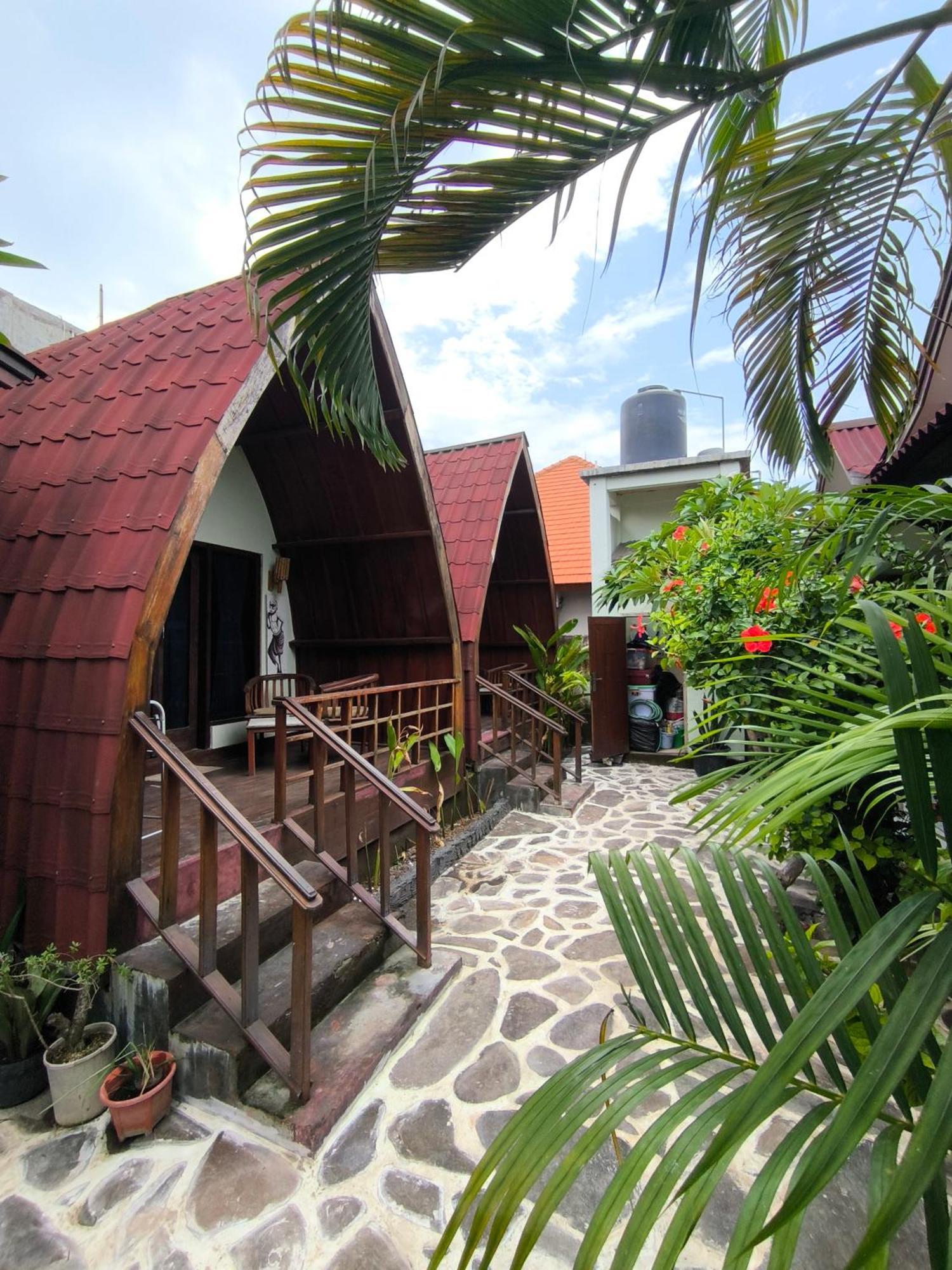 Gili Mesari Cottages & Homestay Gili Trawangan Exteriör bild