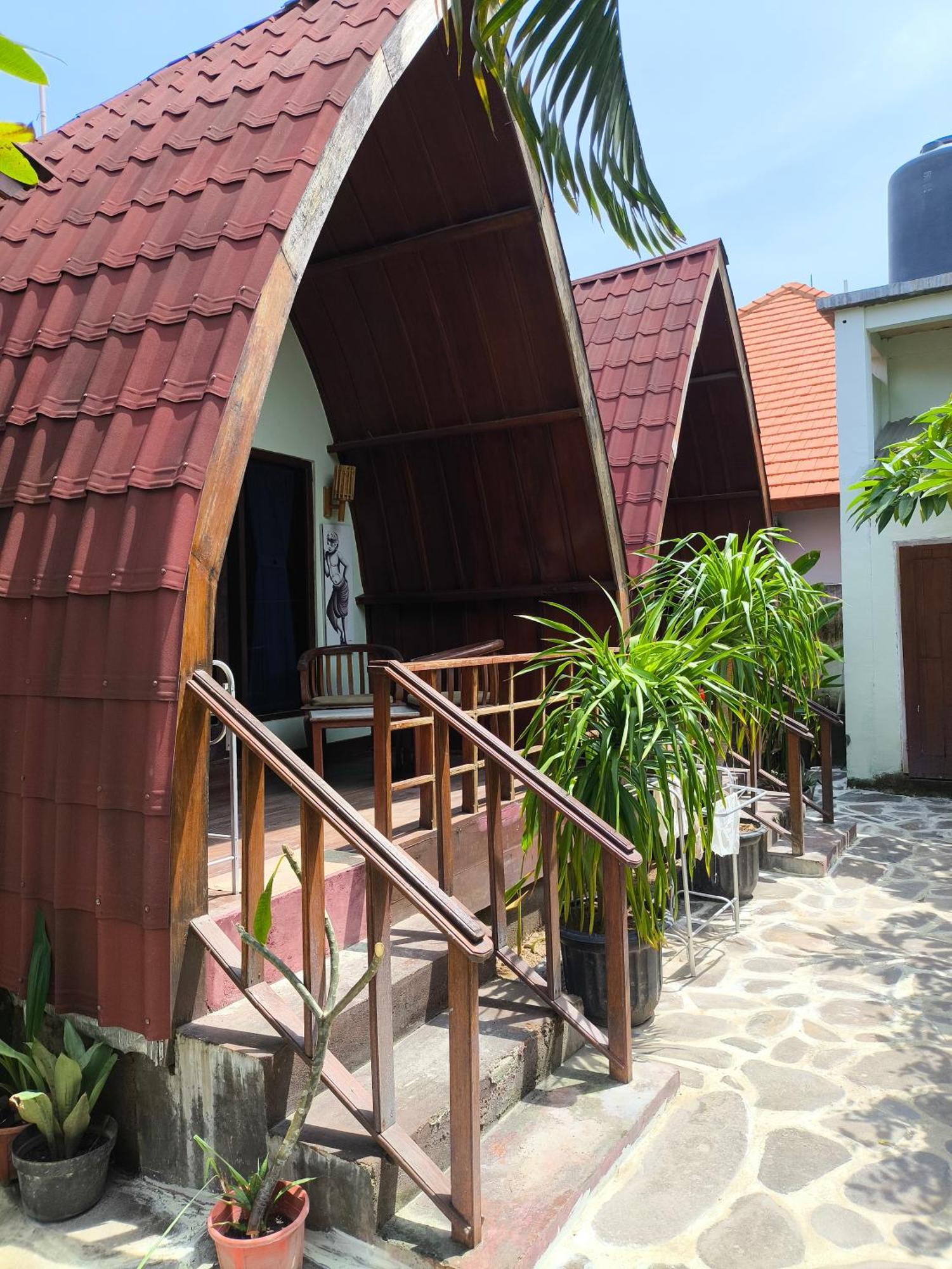 Gili Mesari Cottages & Homestay Gili Trawangan Exteriör bild